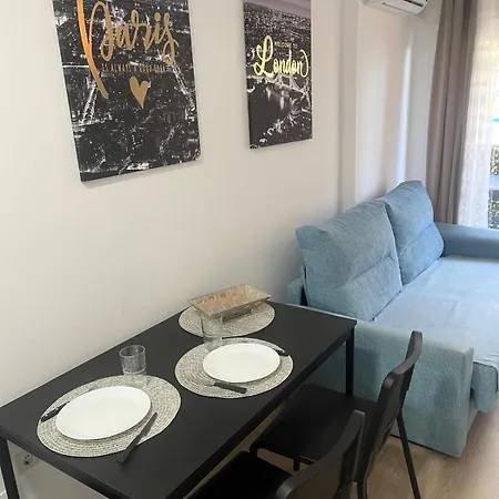 Agata Hermoso Estudio Con Piscina Y Vista Al Mar * Benalmadena